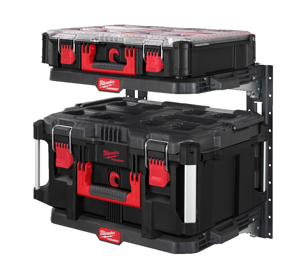 Milwaukee Packout E-Track regálový systém - sada