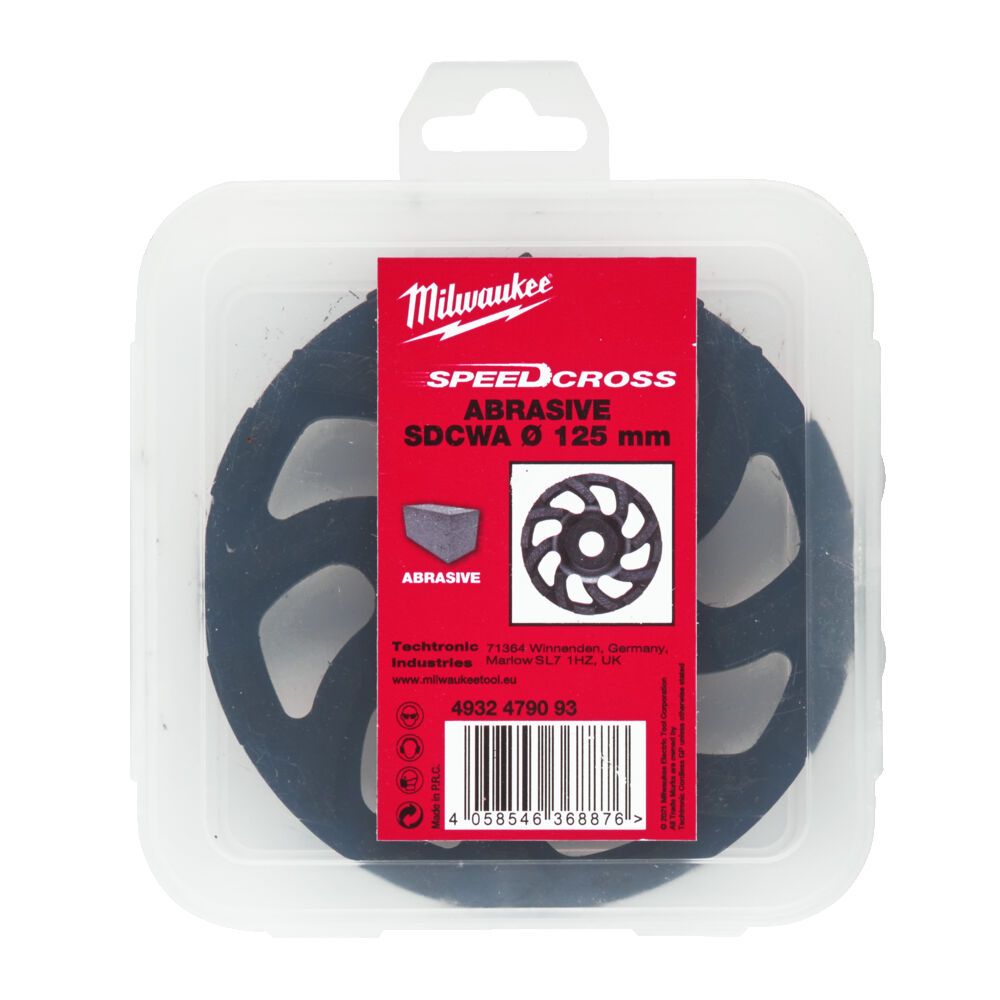 dMilwaukee Diamantový brusný kotouč 125 mm SDCWA