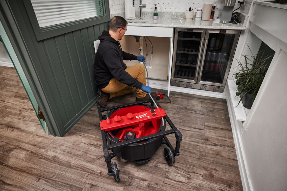 Milwaukee M18 HSFSM-122 vysokorychlostní čistič potrubí s ohebnou hřídelí