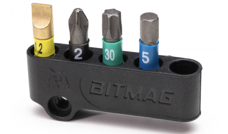 Magnetický držák bitů BITMAG černý