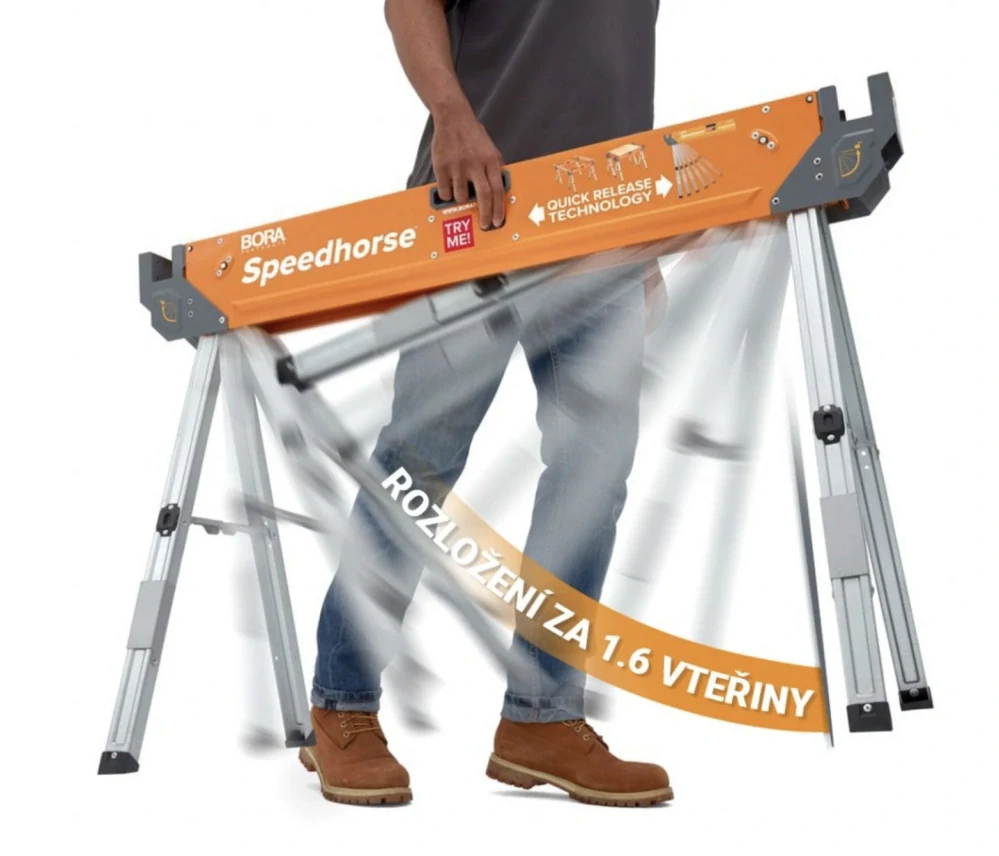 Skládací pracovní koza BORA PM-4500 Speedhorse - 1 pár