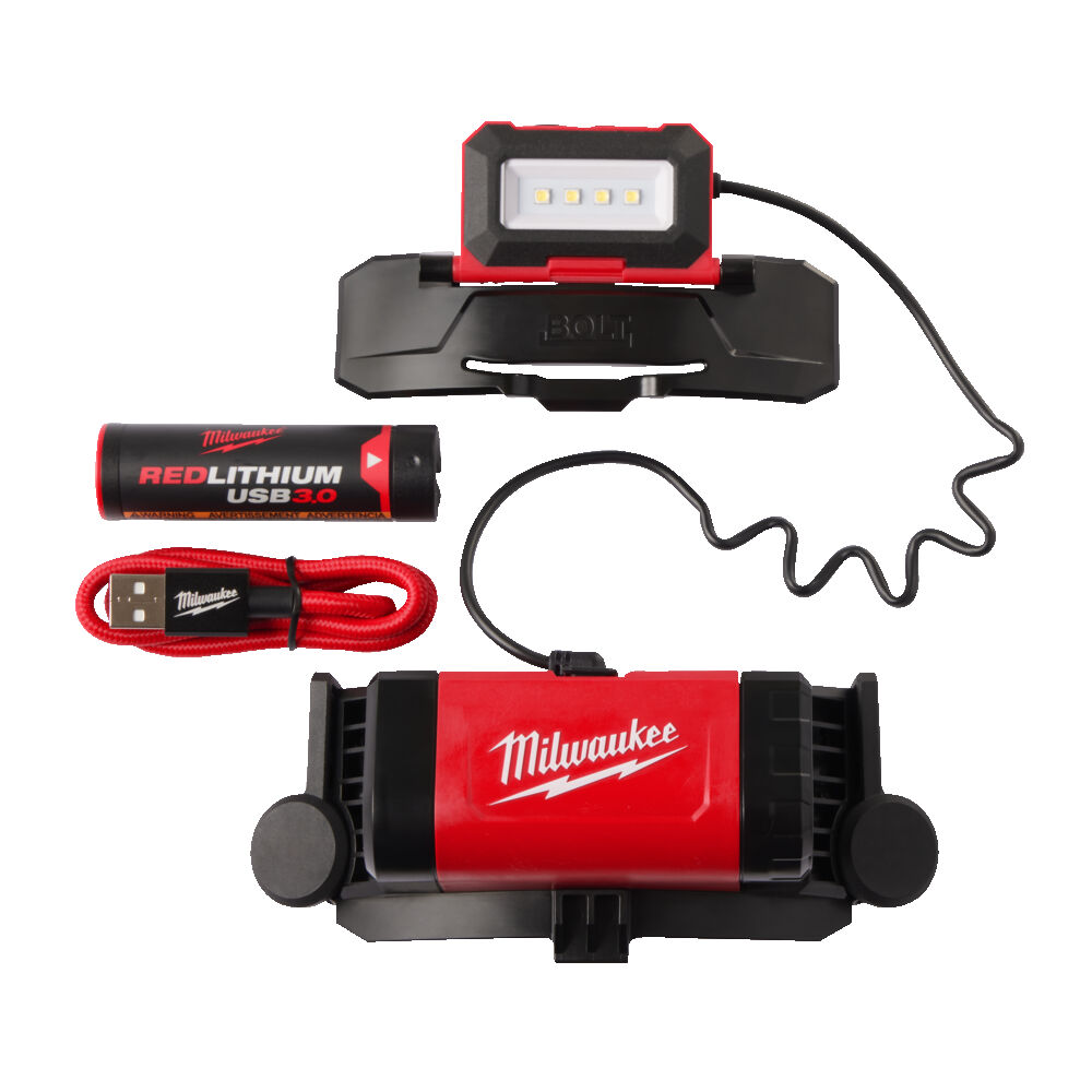 Milwaukee BOLT Čelovka L4BOLTHL-301 - 600 lumenů