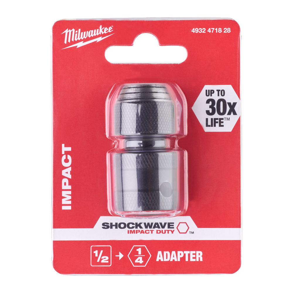 Milwaukee Adaptér ShW z 1/2" na 1/4"HEX