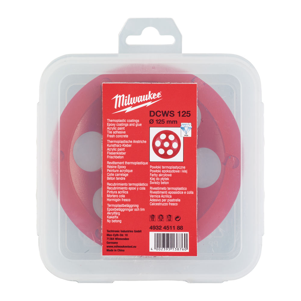 Milwaukee Diamantový hrnkový kotouč DCWS125