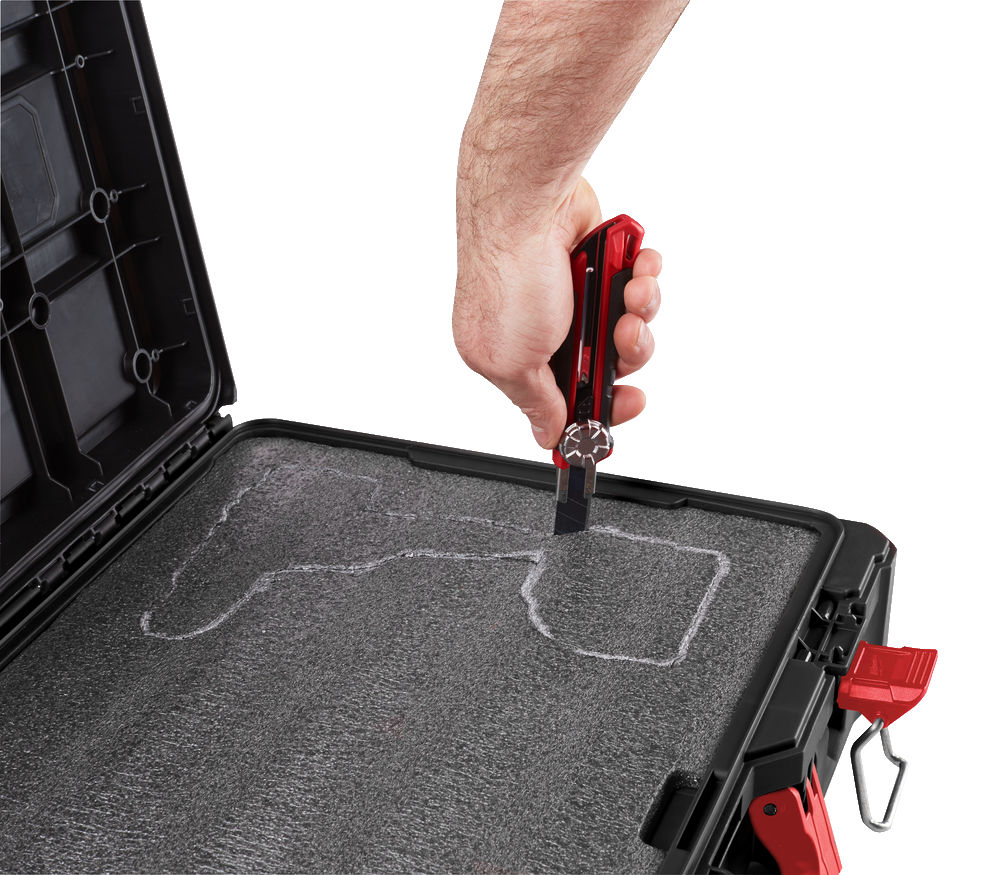 Milwaukee PACKOUT Pěnová vložka do boxu 1 (s kolečkama)