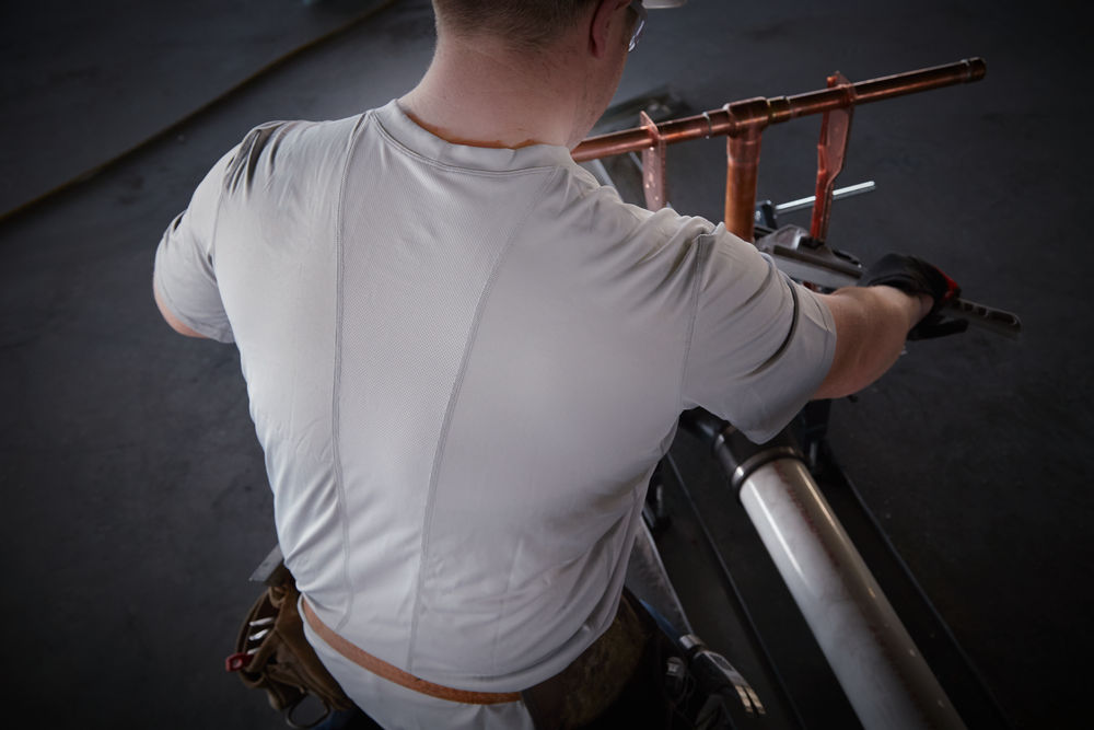 Milwaukee Lehké funkční triko s krátkým rukávem WORKSKIN - S