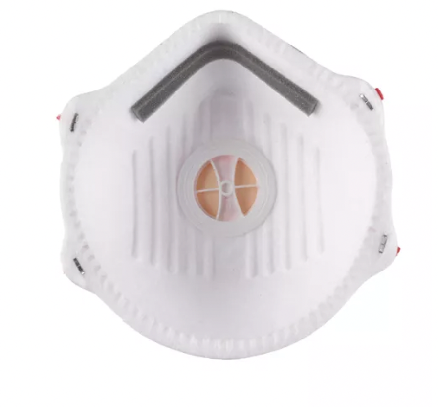 Milwaukee FFP2 RESPIRÁTOR S VENTILEM, 10 ks