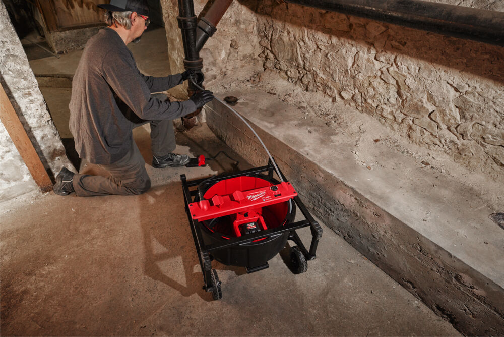 Milwaukee M18 HSFSM-122 vysokorychlostní čistič potrubí s ohebnou hřídelí