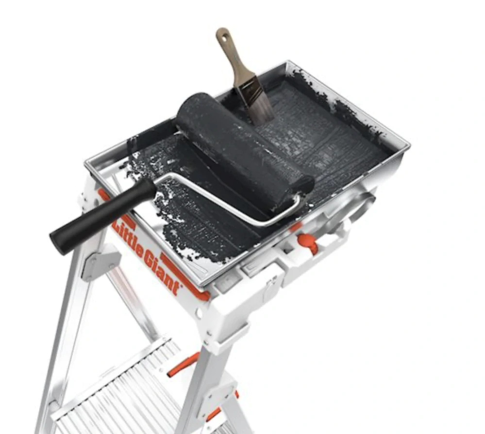 Little Giant - PAINT PRO profesionální, lehký žebřík s přihrádkou na nářadí