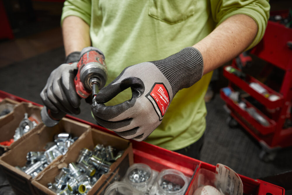 Milwaukee Rukavice s vysokou citlivostí odolné proti proříznutí D vel. 8/M -12 ks