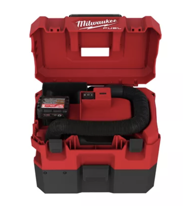 Milwaukee M12 FVCL-0 FUEL Vysavač pro mokré/suché vysávání