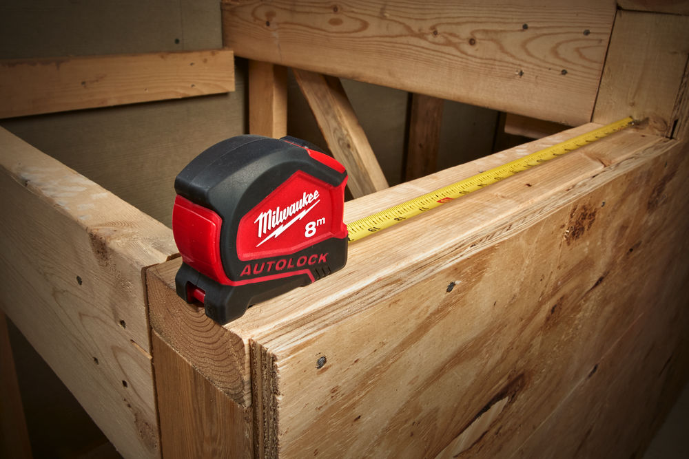 Milwaukee Měřící pásmo Autolock 8 m – 26 ft