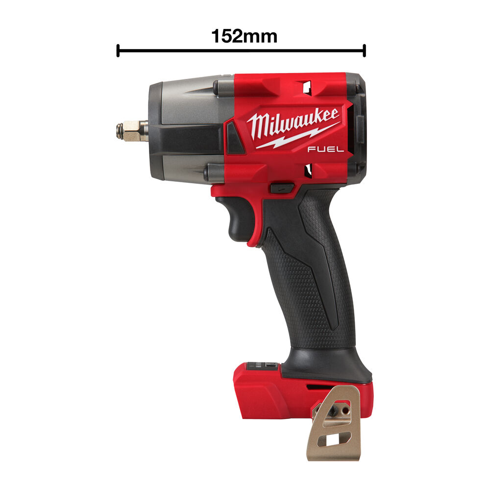 Milwaukee M18 FMTIW2F12-0X FUEL 1/2 Rázový utahovák, 881Nm, poj. kroužek