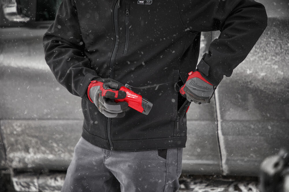 Milwaukee M12 HJBL5-0 (XXL) Premium vyhřívaná bunda černá