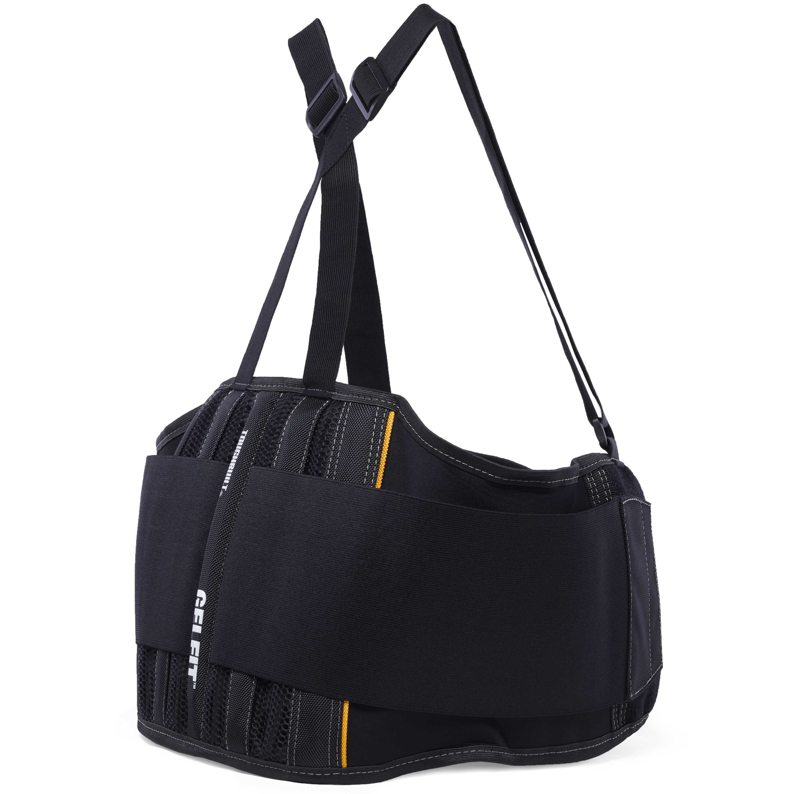 ToughBuilt Velký podpůrný bércový pás s ramenními popruhy GelFit