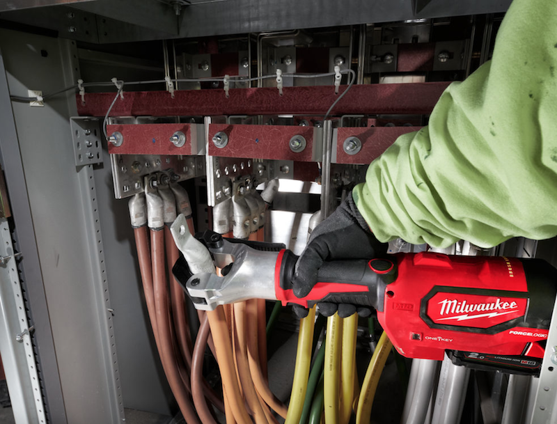 Milwaukee M18 HDCT-202C Force Logic Univerzální krimpovací kleště