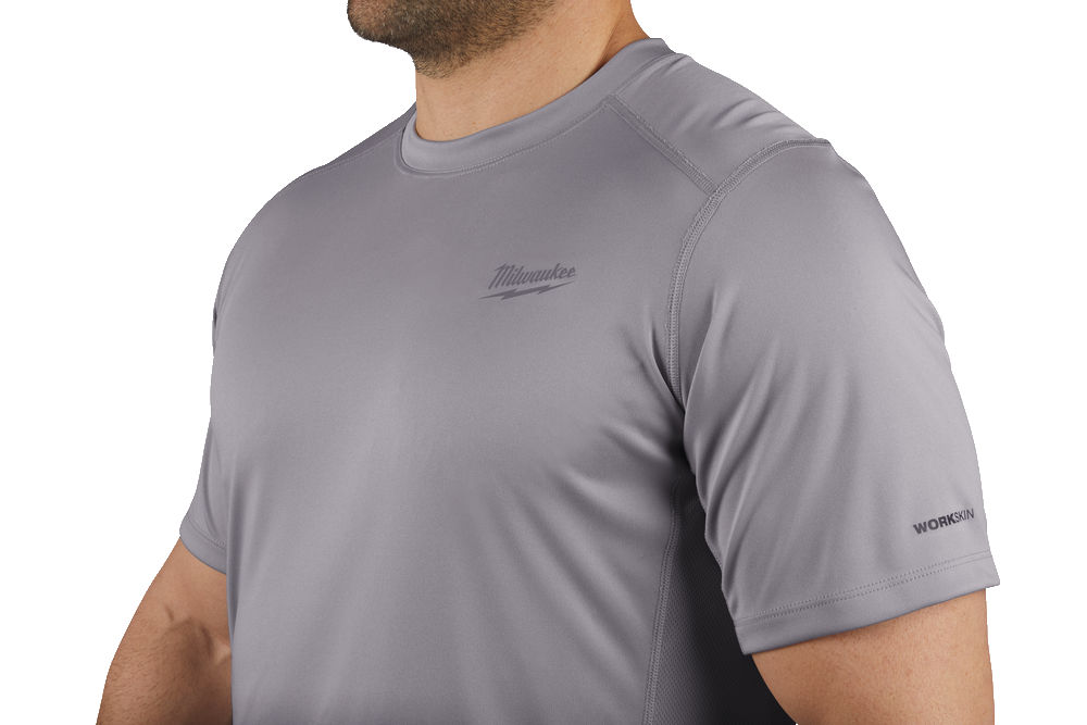 Milwaukee Lehké funkční triko s krátkým rukávem WORKSKIN - S