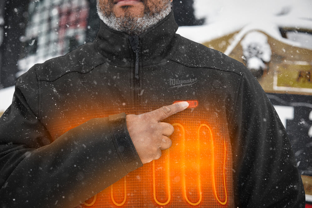 Milwaukee M12 HJBL5-0 (XXL) Premium vyhřívaná bunda černá