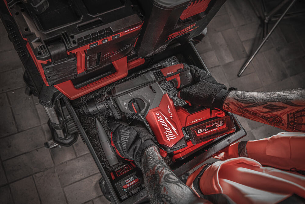Milwaukee M18 ONEFHX-552X SDS plus 26 mm vrtací a sekací kladivo - ONE-KEY
