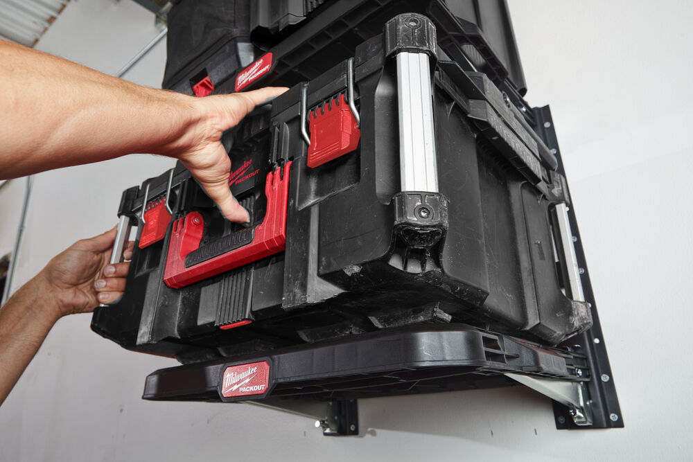 Milwaukee Packout E-Track regálový systém - sada