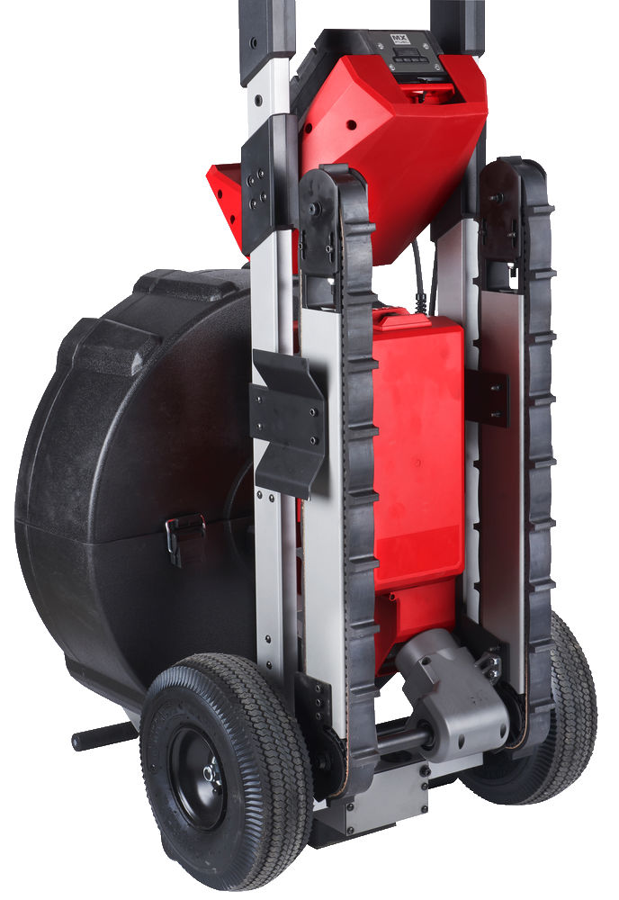 Milwaukee MXF LSDP - MX FUEL VELKÁ BUBNOVÁ ČISTIČKA POTRUBÍ S POWERTREDZ