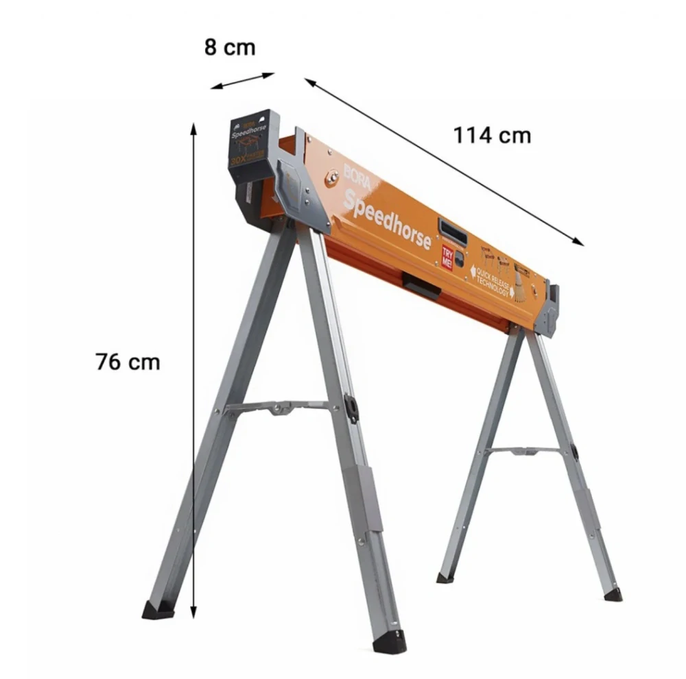 Skládací pracovní koza BORA PM-4500 Speedhorse - 1 pár