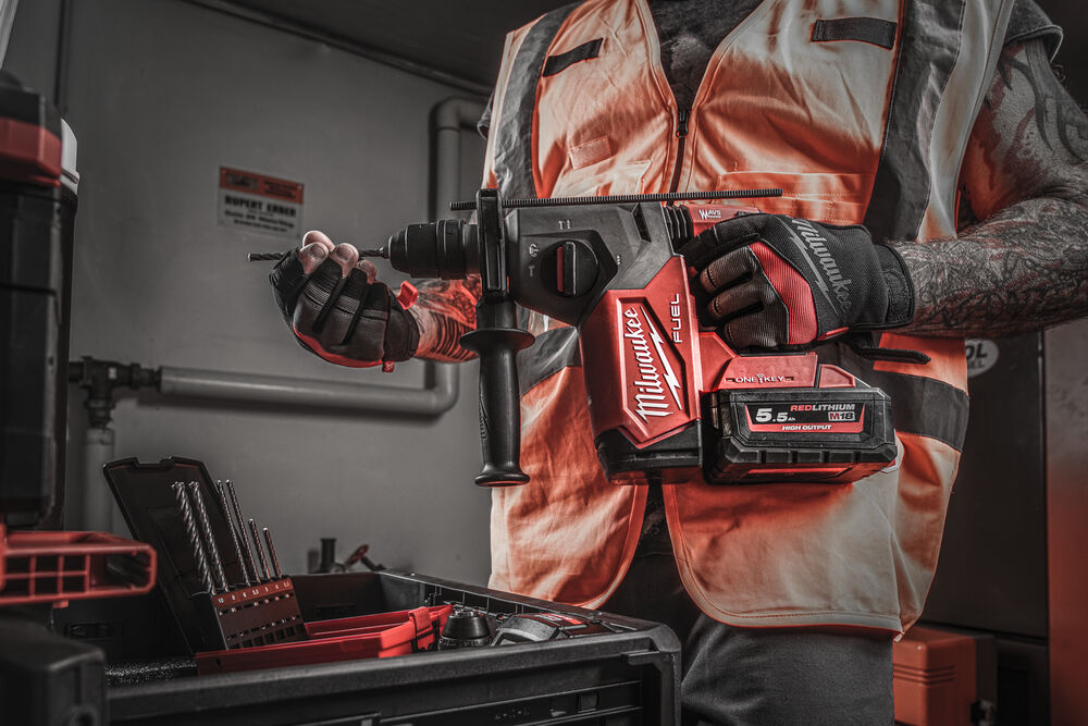 Milwaukee M18 ONEFHX-552X SDS plus 26 mm vrtací a sekací kladivo - ONE-KEY