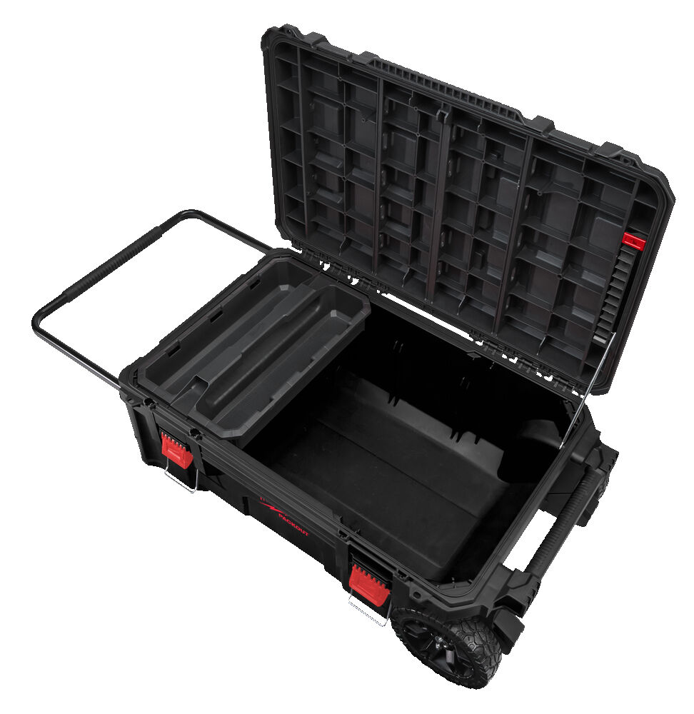 Milwaukee PACKOUT DUAL pojízdná bedna na nářadí