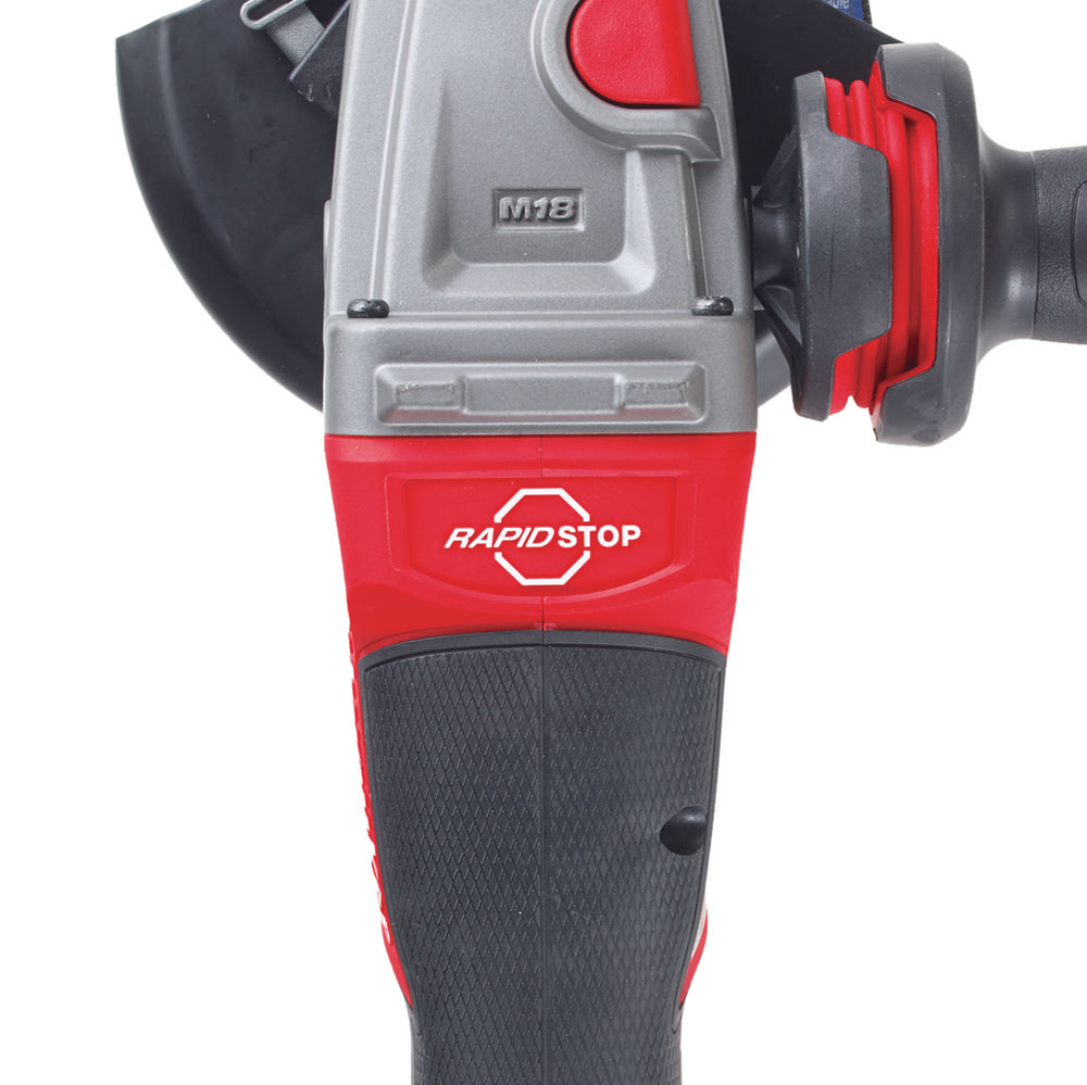 Milwaukee M18 FUEL 125 mm Úhlová bruska s plochou hlavou, brzdou FSAGF125XB-0X