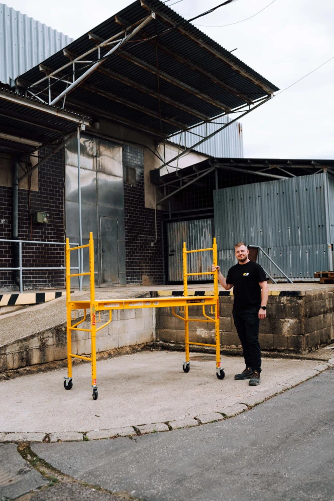 METALTECH - Ocelové pojízdné lešení Jobsite BAKER 6' SAFECLIMBE