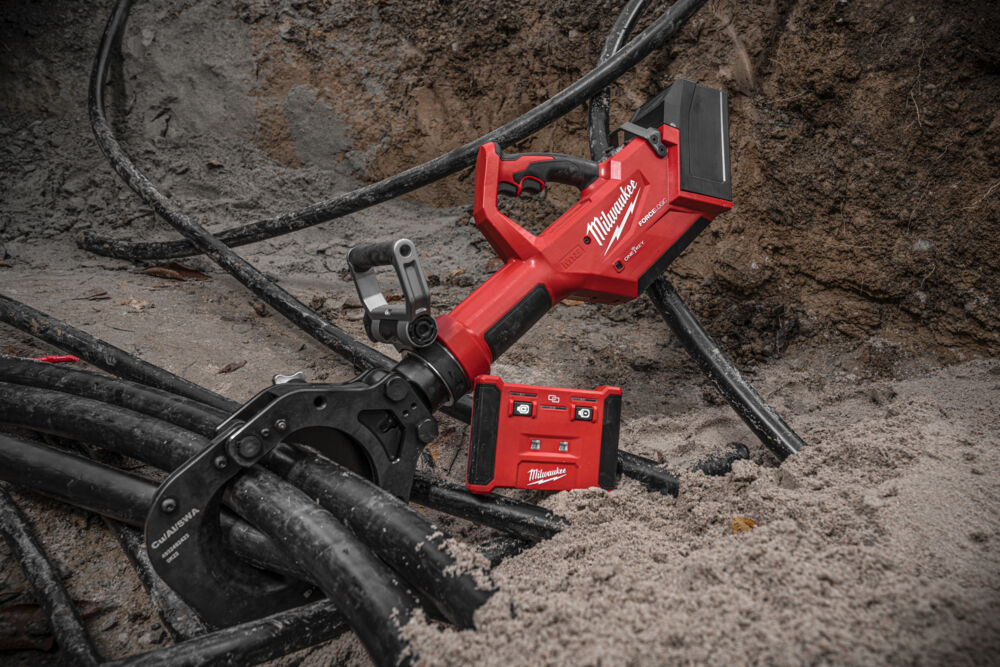 Milwaukee M18 HSFC125R-802 FORCE LOGIC hydraulické bezpečnostní nůžky na kabely 125 mm