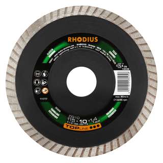 Rhodius DG10 115x10,0x1,4x22,23 Diamantový kotouč Bal. 1