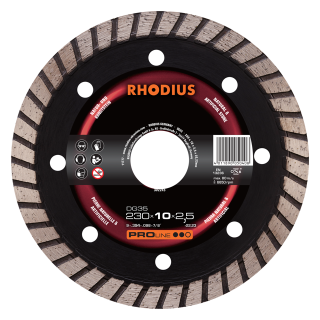 Rhodius DG35 115x10,0x2,0x22,23 Diamantový kotouč Bal. 1