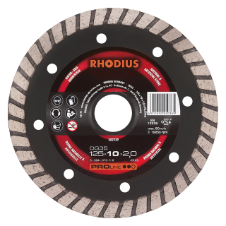 Rhodius DG35 125x10,0x2,0x22,23 Diamantový kotouč Bal. 1