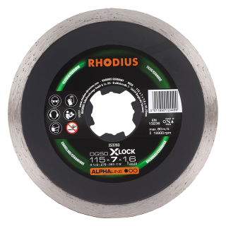 Rhodius DG50 X-lock 115x7,0x1,6x22,23 Diamantový řezný kotouč Bal. 1