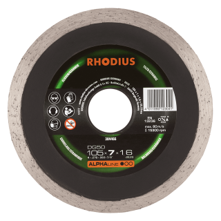 Rhodius DG50 105x7,0x1,6x22,23 Diamantový řezný kotouč Bal. 1