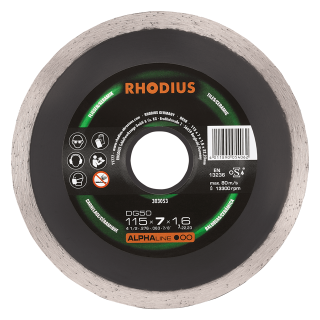 Rhodius DG50 115x7,0x1,6x22,23 Diamantový kotouč Bal. 1