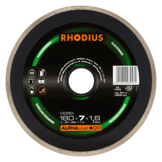Rhodius DG50 180x7,0x1,9x30,00 Diamantový kotouč Bal. 1