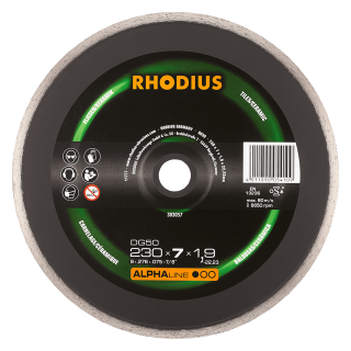 Rhodius DG50 230x7,0x1,9x22,23 Diamantový kotouč Bal. 1