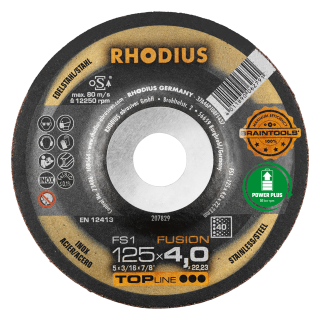 Rhodius FS1 Fusion 125x4,0x22,23 Brusný kotouč Bal. 10