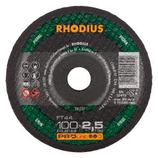 Rhodius FT44 100x2,5x16,00 Řezný kotouč Bal. 25