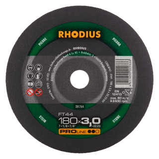 Rhodius FT44 180x3,0x22,23 Řezný kotouč Bal. 25