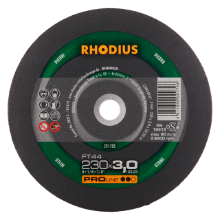 Rhodius FT44 230x3,0x22,23 Řezný kotouč Bal. 25