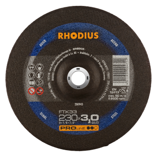 Rhodius FTK33 230x3,0x22,23 Řezný kotouč Bal. 25