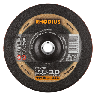 Rhodius FTK38 230x3,0x22,23 Řezný kotouč Bal. 25