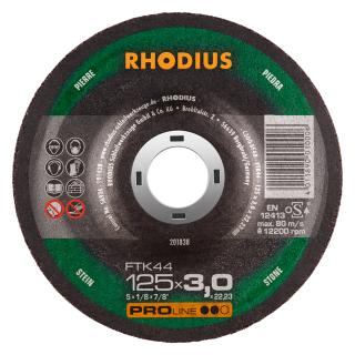 Rhodius FTK44 125x3,0x22,23 Řezný kotouč Bal. 25