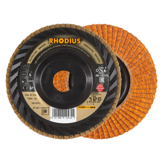Rhodius Jumbo Longlife Trim 125x22,23 Lamelový kotouč Bal. 10