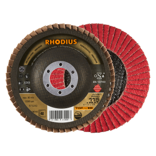 Rhodius Jumbo Speed Extended 115x22,23 Lamelový kotouč Bal. 10