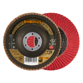 Rhodius Jumbo Speed Extended 115x22,23 Lamelový kotouč Bal. 10