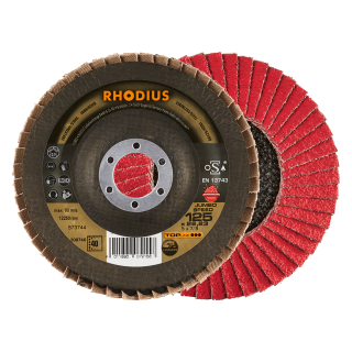 Rhodius Jumbo Speed Extended 125x22,23 Lamelový kotouč Bal. 10